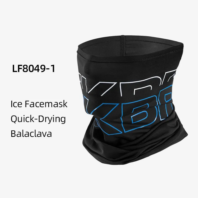 Summer Ice Silk Cycling Face Mask Anti-UV Anti-sweat Breathable Running Bandana Sun Protection Sports Scarf Face Mask