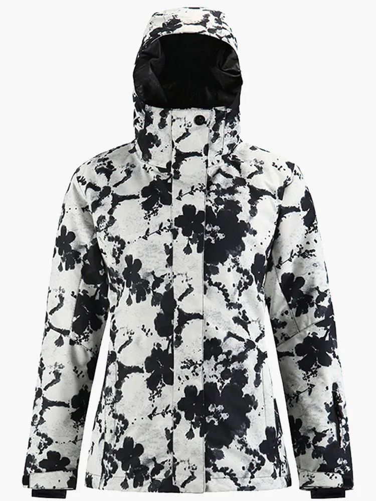 The new ski pants suit thickened warmth, waterproof and breathable snow travel equipment double board snow suit