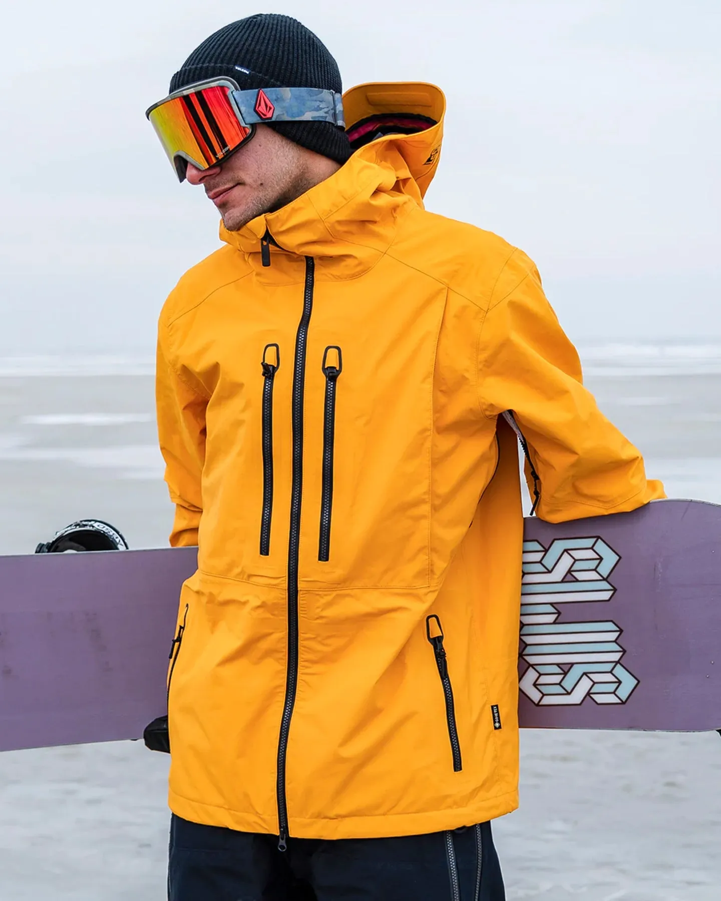 Volcom Mens Gold Guide Gore-Tex Waterproof Jacket - Ultimate Outdoor Performance