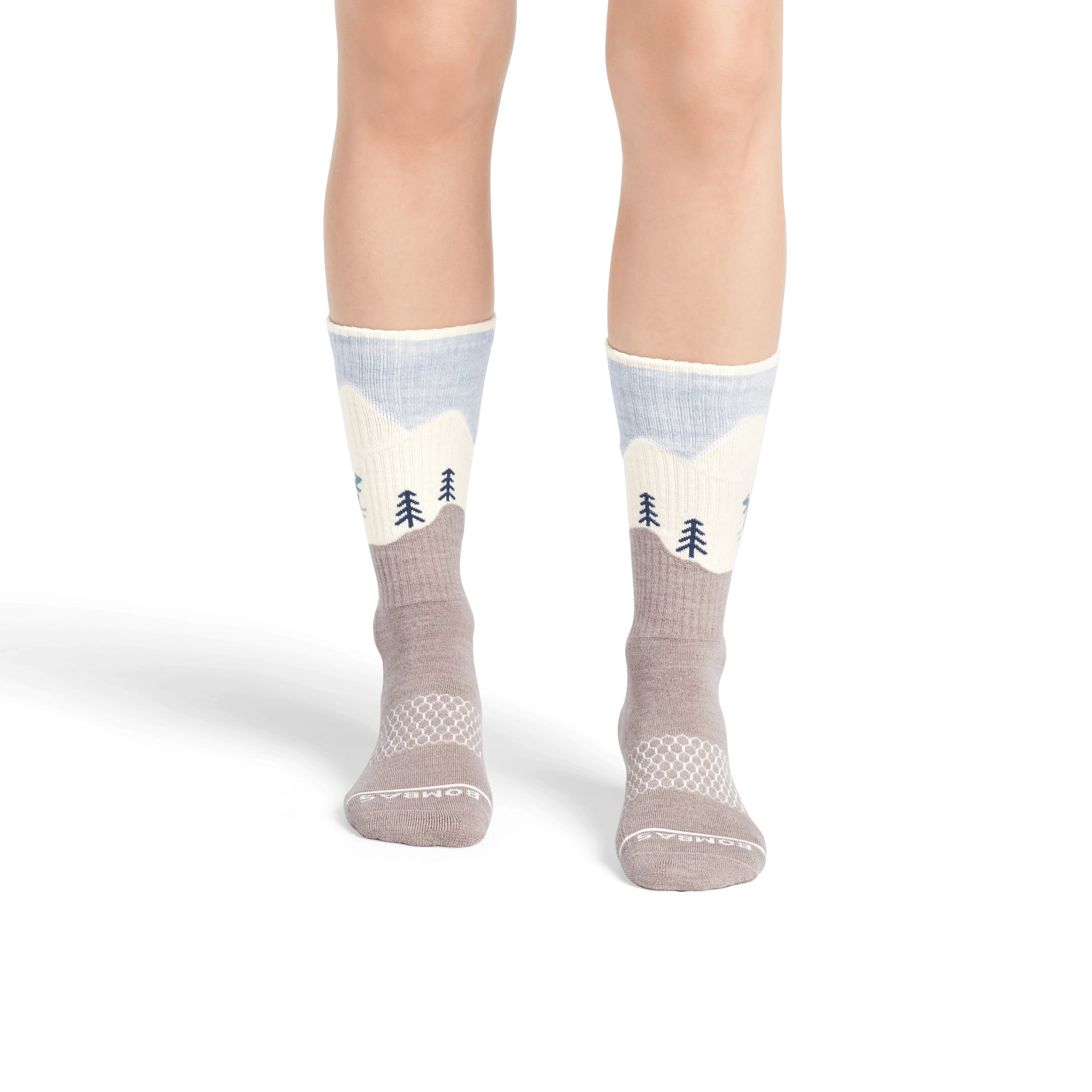 Women's Merino Wool Blend Calf Sock 4-Pack Gift Box