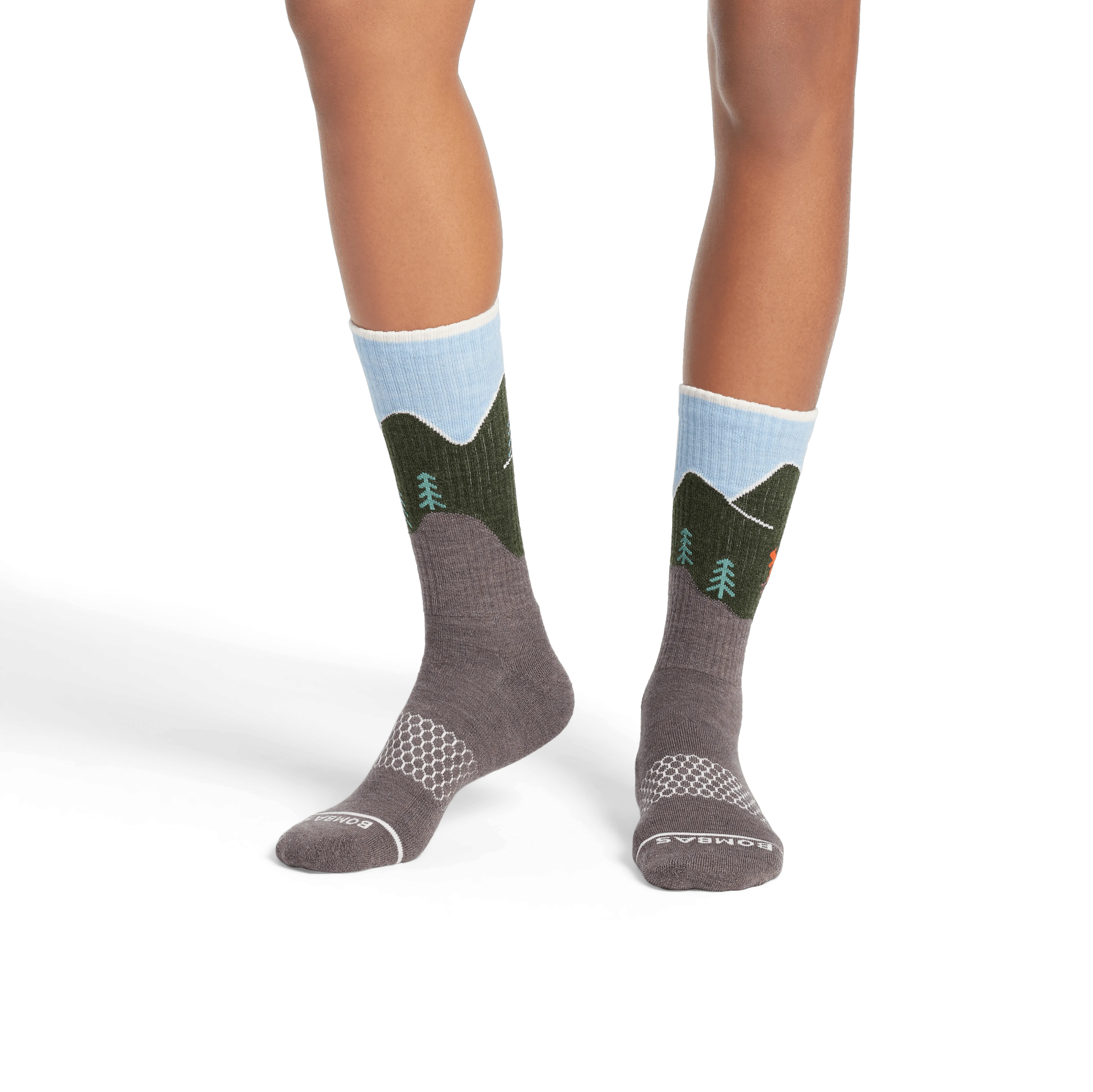 Women's Merino Wool Blend Calf Sock 4-Pack Gift Box