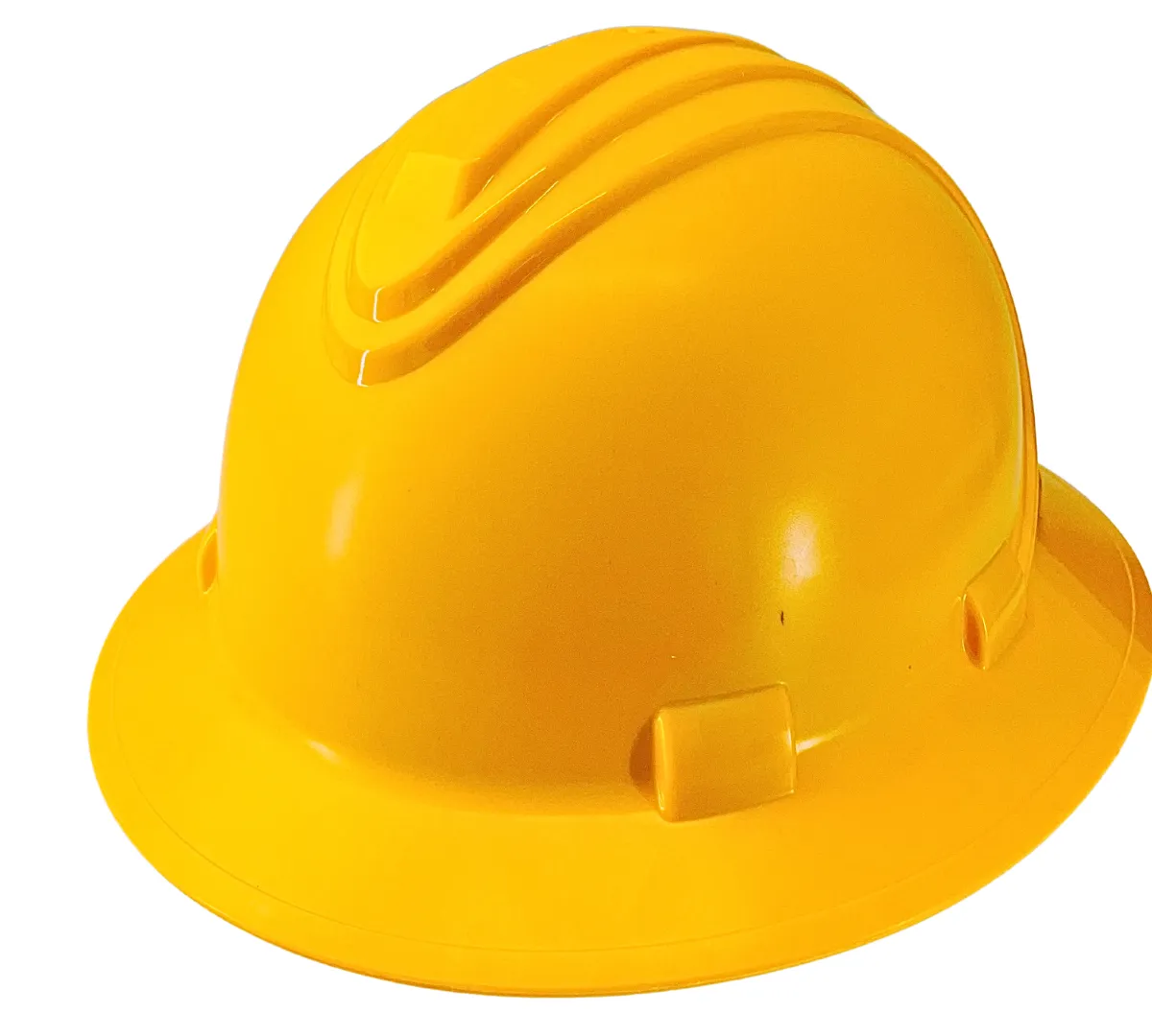 Yellow Industrial Safety Helmet